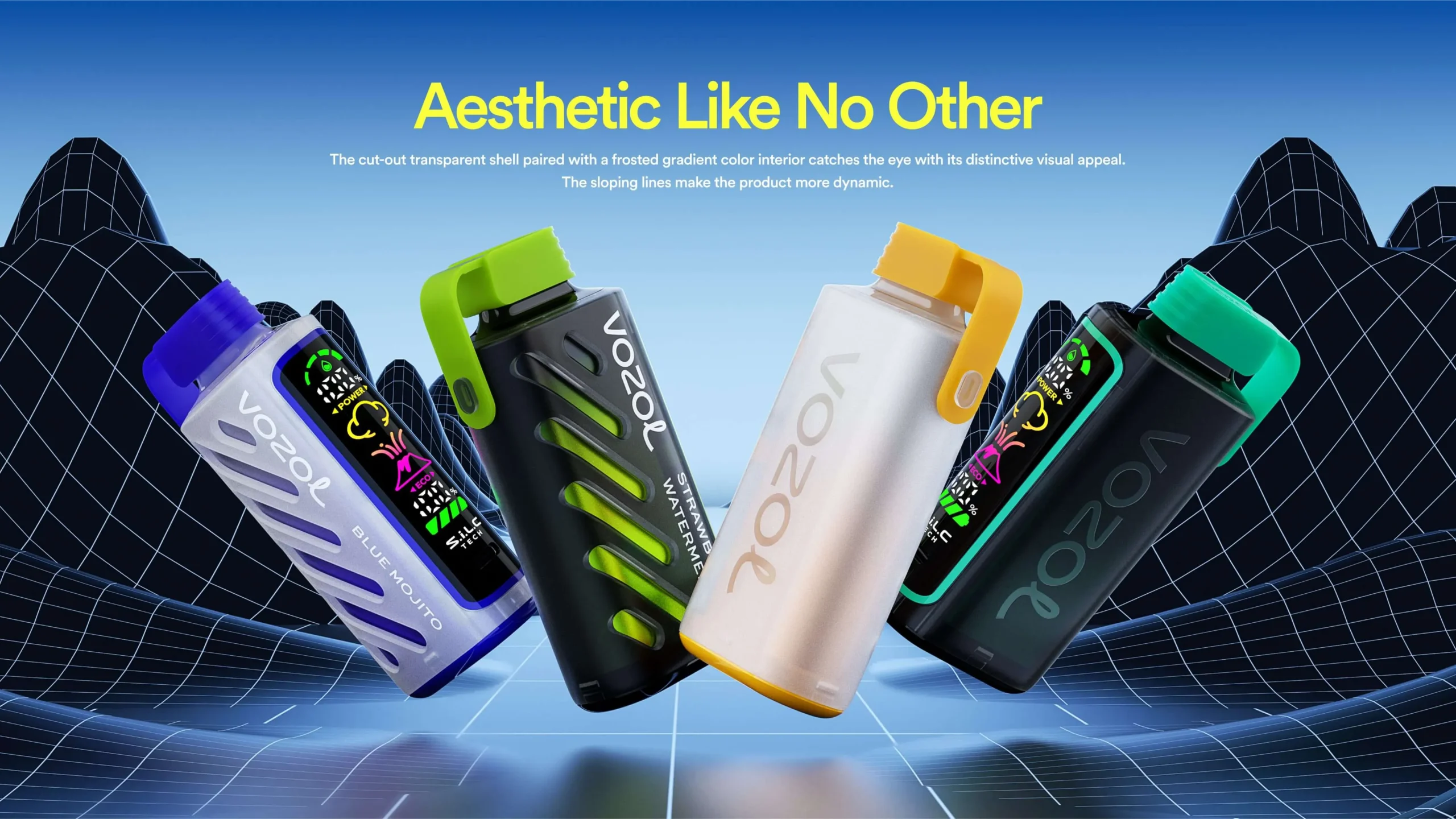 VOZOL Gear Power 20000 Puffs Wholesale Bulk Disposable Vape 5% Nicotine 13 Premium Flavors for Retailers - Image 4