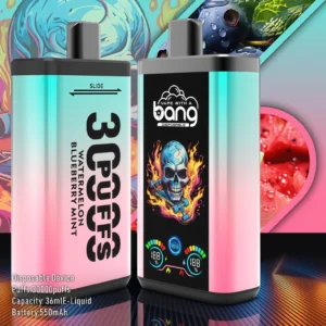 Bang 30000 Puffs PRO Rechargeable Wholesale Disposable Vape LED Screen Low Nicotine 0% 2% 3% 5% 16 Double Flavors 30K Big Puffs 2025 New