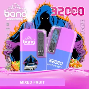 Bang 32000 Puffs Bulk Buy 650 Mah Rechargeable Low Nicotine 0% 2% 3% 5% Wholesale Disposable Vape Transparent Display 2025 New Original Factory