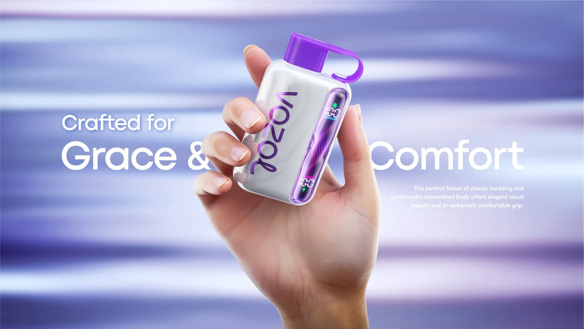 High Quality VOZOL STAR 40000 Puffs Rechargeable Vape Type C Dual Mesh Coil 2 5 Percent Nicotine LED Display - Image 3